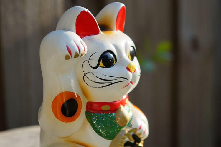 maneki neko for luck